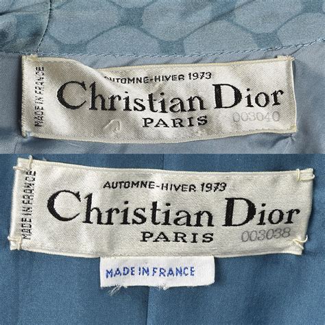 show picture of christian dior label logo|how to tell if dior shirt is real.